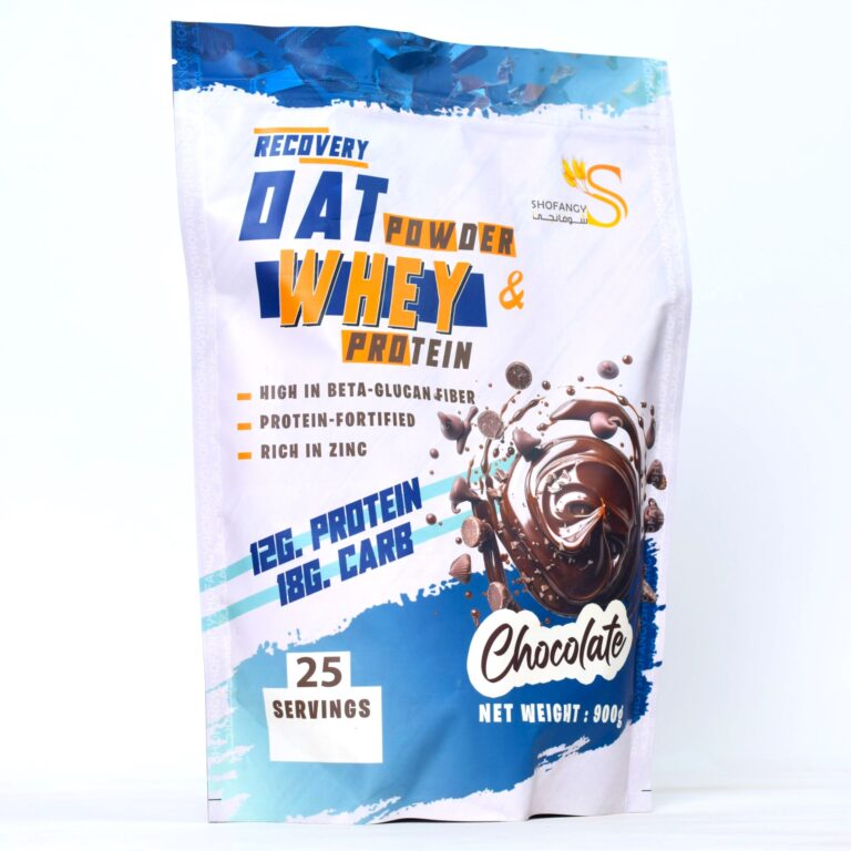Recovery – Whey Protein + Oats | منتج طبيعي من شوفانجي شكولاته 900 جرام
