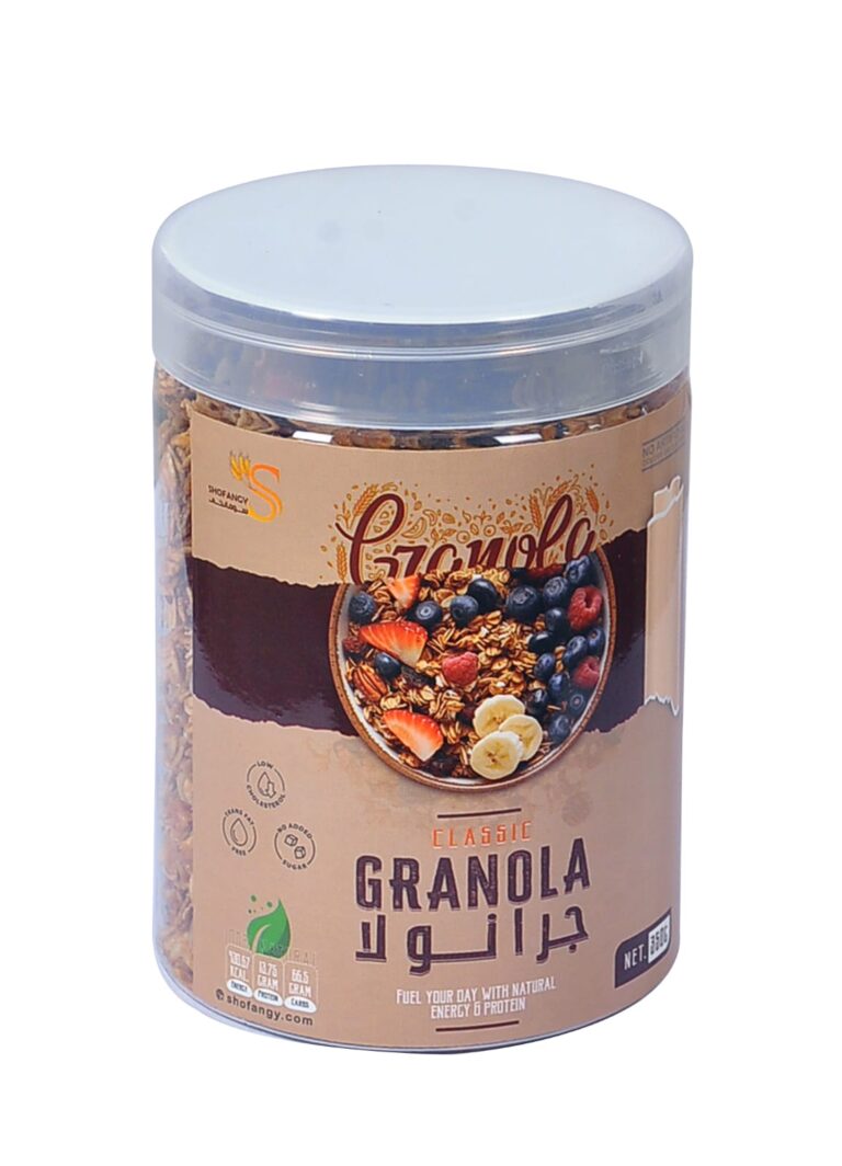 جرانولا كلاسيك مجففة بالعسل و الجوز هند 350 جرام – Dried granola