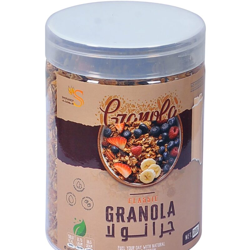 جرانولا كلاسيك مجففة بالعسل و الجوز هند 350 جرام - Dried granola